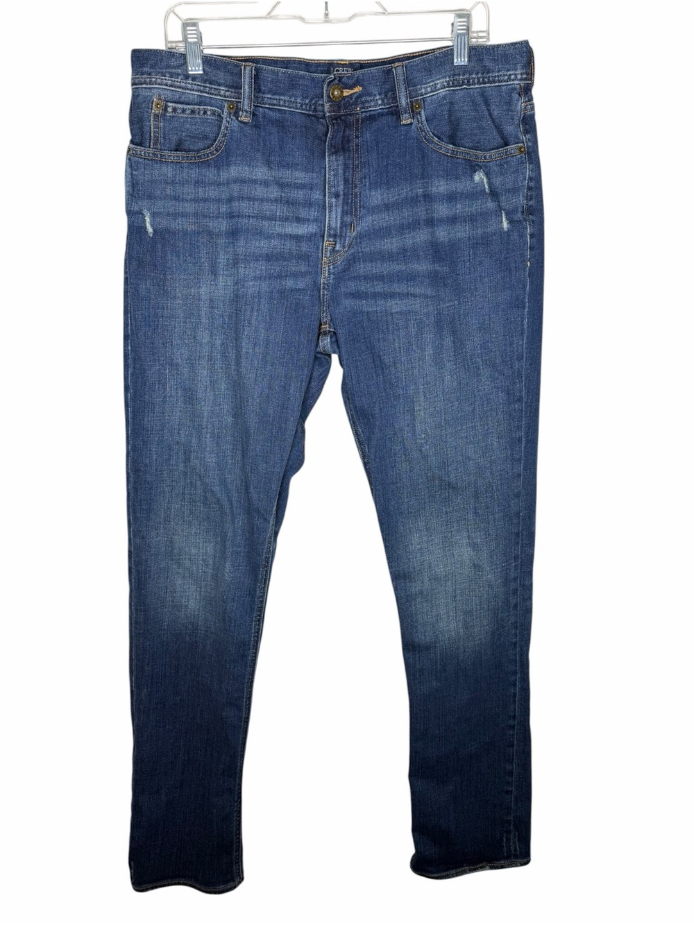 J.CREW / The Sutton medium wash straight leg flex jeans G8787 / 34x34